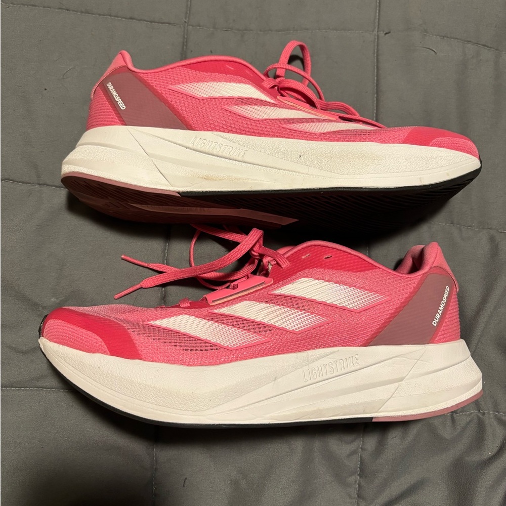 ADIDAS Pink Duramo Speed Athletic Running Shoes Womens Size 9 - Picture 7 of 9